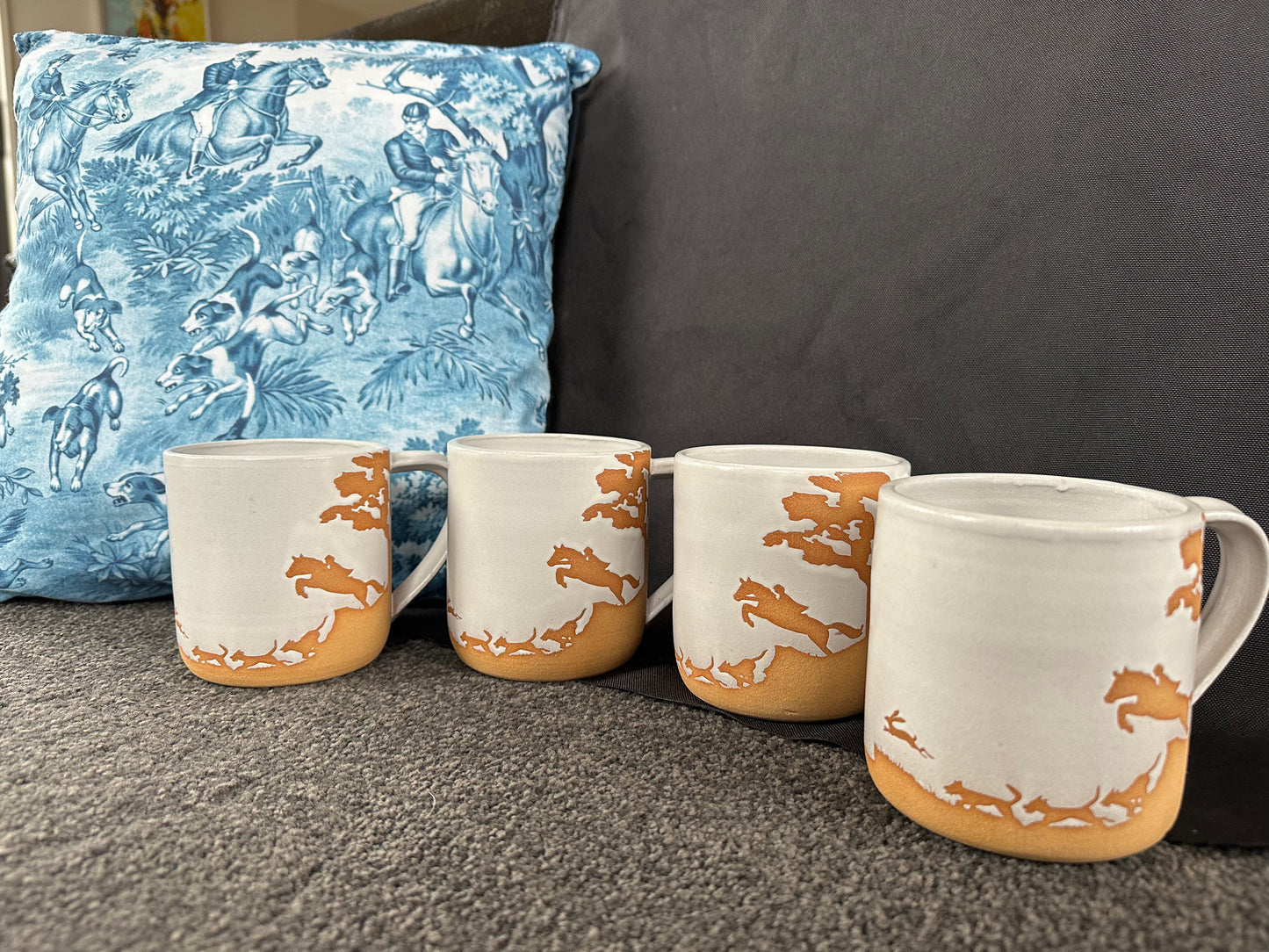 Ruby Farms Wheel Thrown Mugs